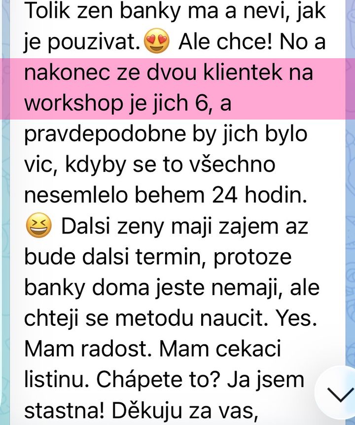 Evča o tom, jak jí ze dvou klientek bylo šest