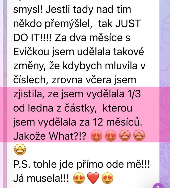 Leni o tom, kolik vydělala za dva měsíce